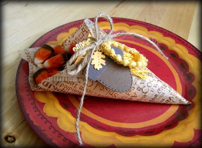 Thanksgiving Cornicopia Place Setting