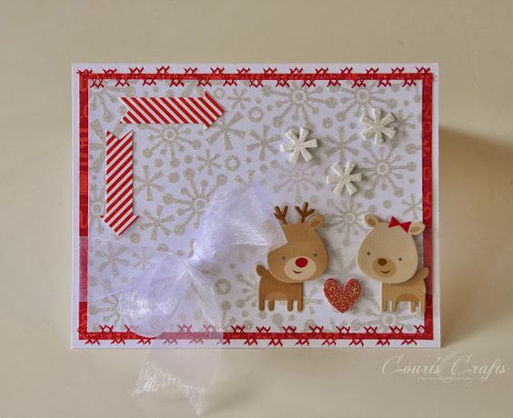 Make Your Own Reindeer Christmas Card