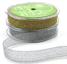 Metallic Knit Net RIbbons