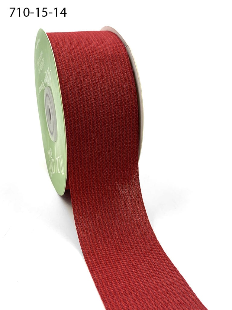 Striped Linen Ribbon Bulk Ribbon May Arts Ribbon