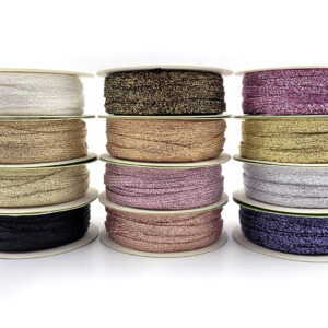3/16 Inch Metallic Knitted Trim