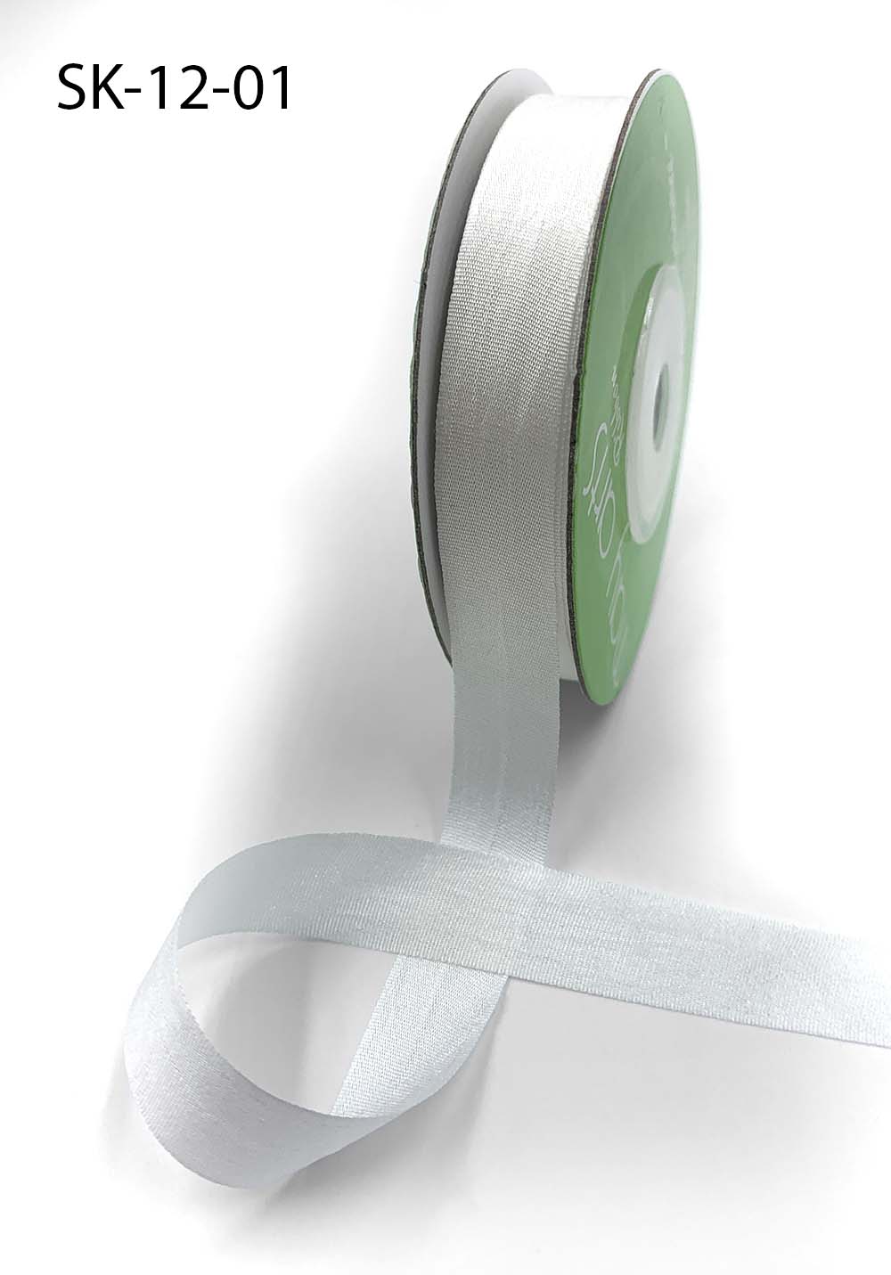 Silver - Satin Ribbon Double Face - ( W: 1-1/2 inch | L: 25 Yards )