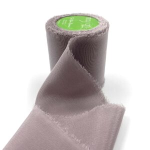 2 Inch 100% Silk Crepe with Frayed Edge (NON-DYED and HAND-DYED) - SKCF-2-07 SPHINX