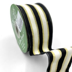 721-2-10 BLACK/IVORY/GOLD