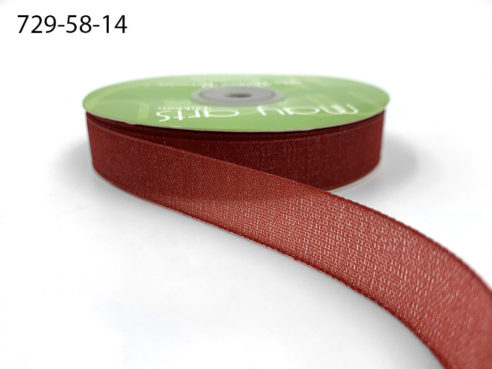 Soft Shimmer Sheer Woven Ribbon - 5/8 Wide Ribbon -May Arts