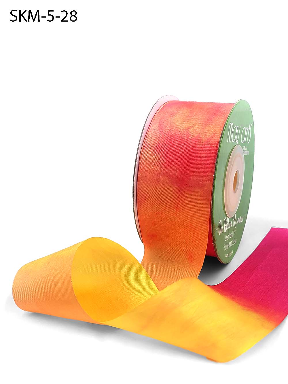 Super Colorful Woodland Tie Dye Multi Recycled Sari Silk Ribbon 5 - – The  Spinnery Store