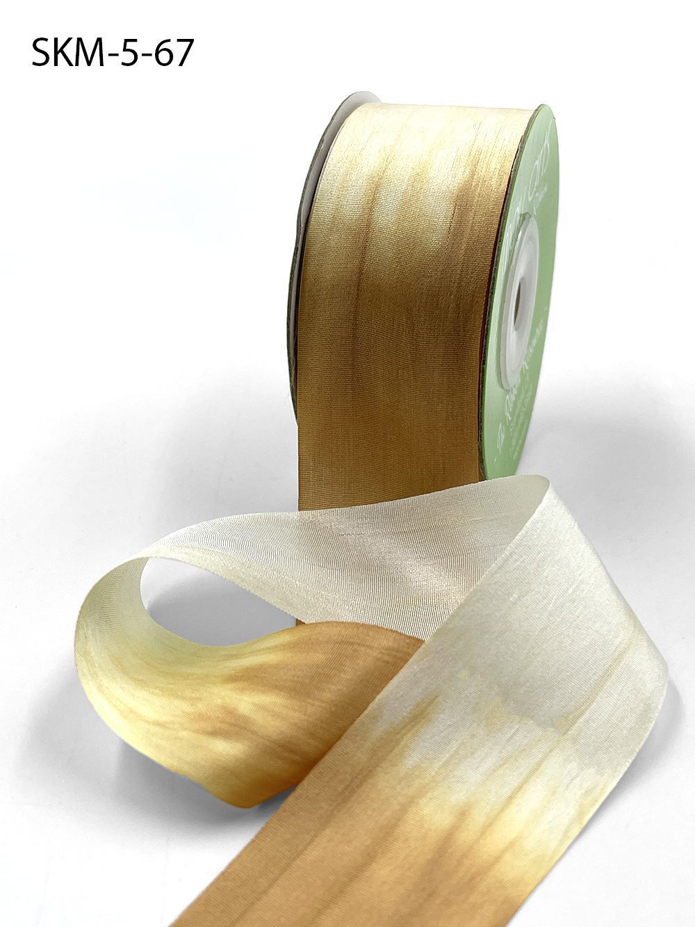 May Arts Ribbon Crafting Ribbon Jadeite - Jadeite Silk Ribbon