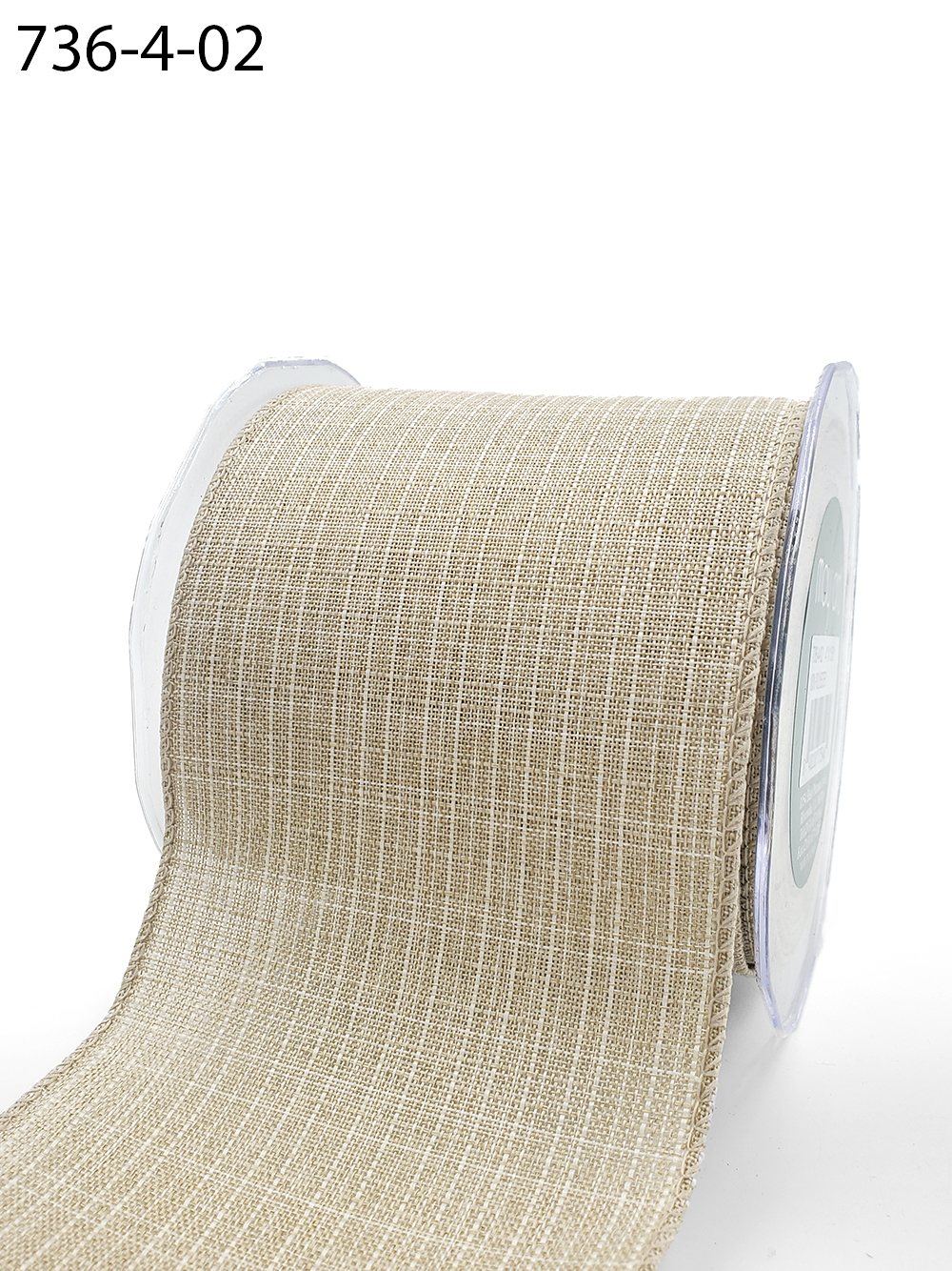 4 Linen Ribbon - 5 Yard (Fringed edges) [T099-02] - $3.70 :  , Burlap for Wedding and Special Events