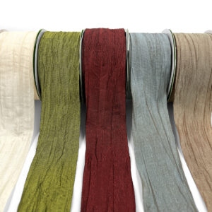 1.5 Inch Bespoke Crinkle Iridescent Ribbon