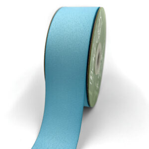 1.5 Inch Light-Weight Flat Grosgrain Ribbon with Woven Edge - GN-15-96 TURQUOISE