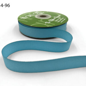 ~3/4 Inch Light-Weight Flat Grosgrain Ribbon with Woven Edge - GN-34-96 Turquoise (NEW)