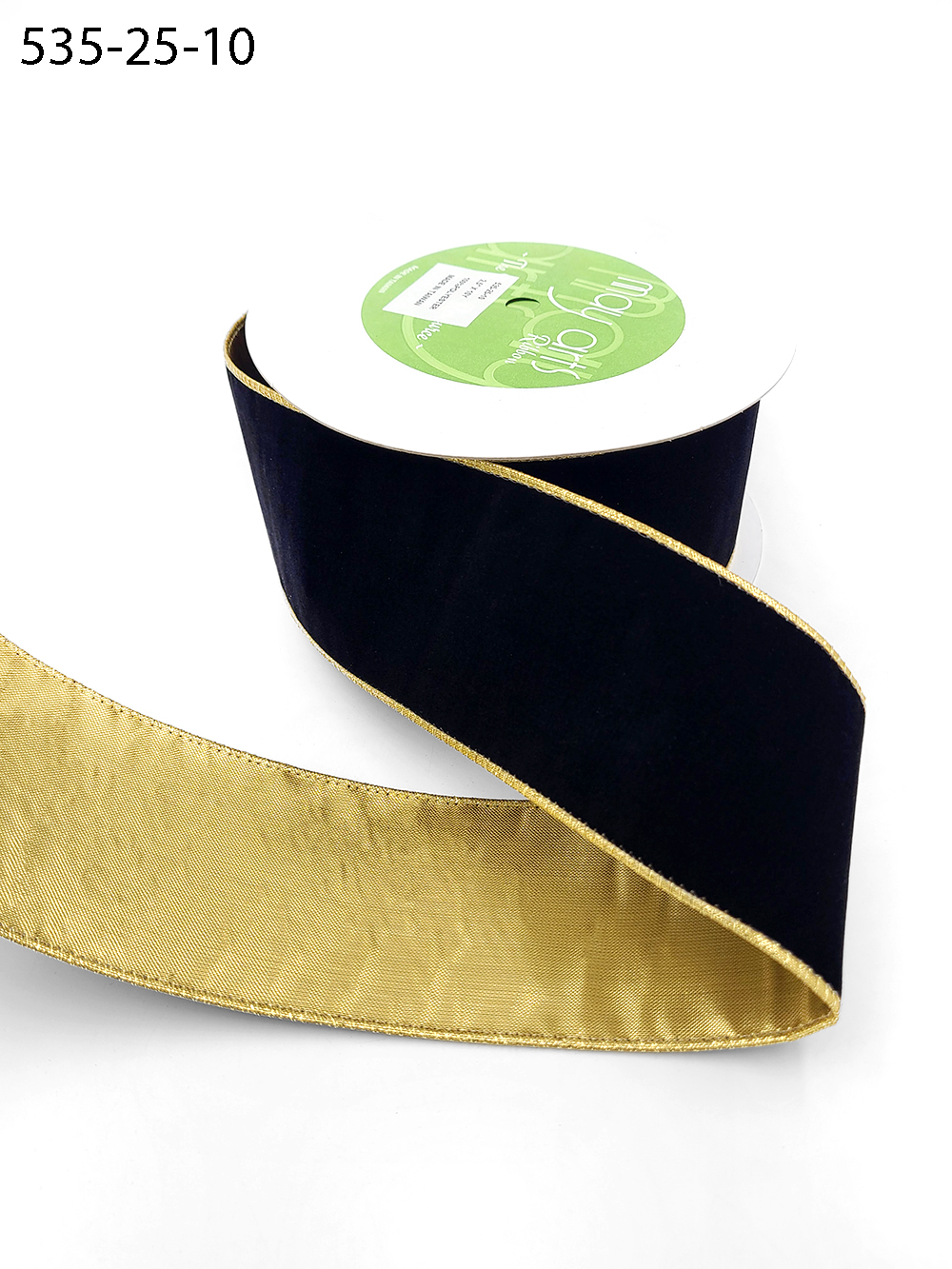 Golden Velvet Ribbon with Gold Satin Back – Hello Holidays