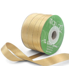 May Arts Cutout Leaves Ribbon 1X30YD Olive