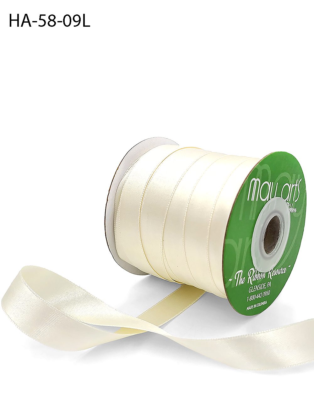DOUBLE FACED SATIN Ribbon, 50-100yards/Roll, 8 sizes, 34 colors, 100%  polyester