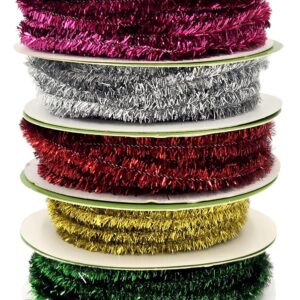 1/4 Inch Tinsel String Cord Ribbon