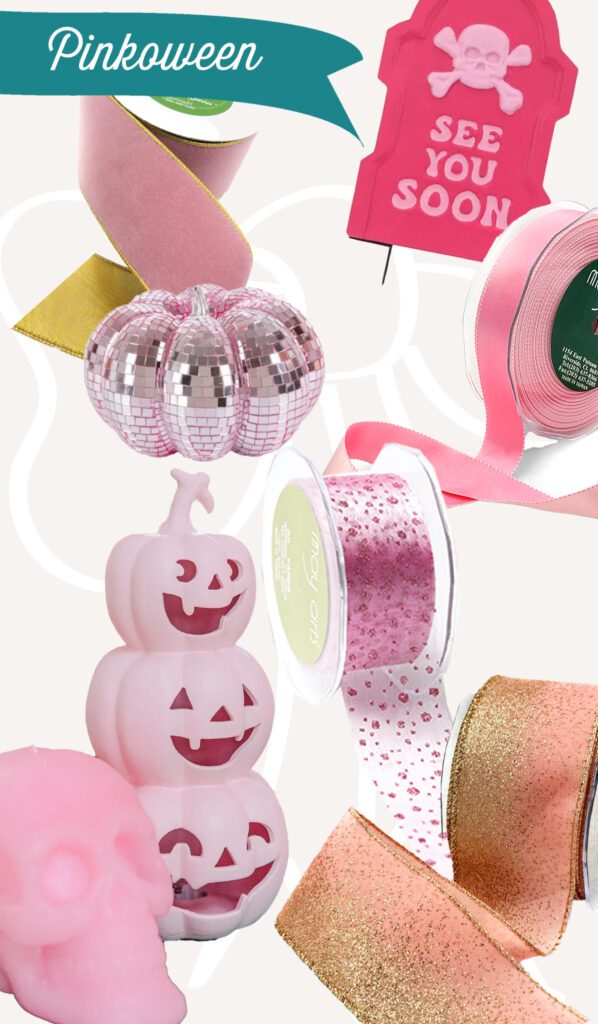 Pinkoween Halloween Decorating Trend, Pink Halloween Aesthetic Trend