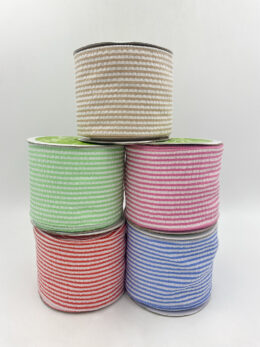 3" Traditional Seersucker Ribbon