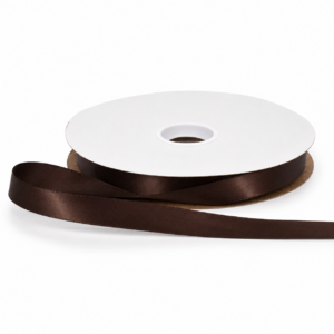 5/8″ Single Face Satin Offray Ribbon 100 Yards - SFS100Y-58-Brown