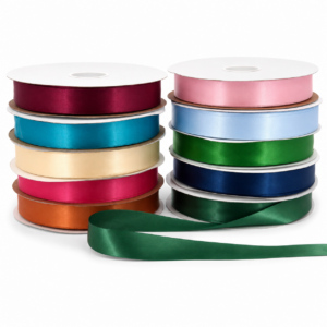 7/8" Single Face Satin Offray Ribbon 100 Yards