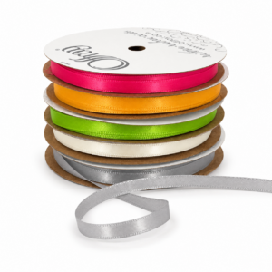 1/4" Single Face Satin Offray Ribbon 20 Yards