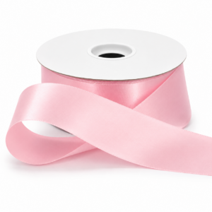 1.5″ Single Face Satin Offray Ribbon 50 Yards - SFS50Y-15-Pink