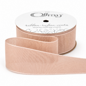 1.5″ Teagan Offray Ribbon - TEAGAN-15-Sand Dune